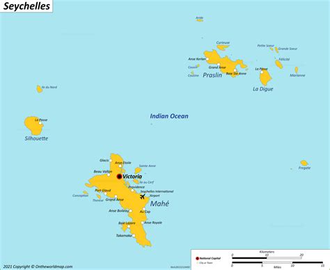 Seychelles Map | Detailed Maps of Republic of Seychelles