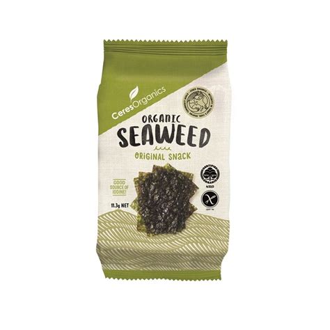 ROASTED SEAWEED NORI SNACK - CERES