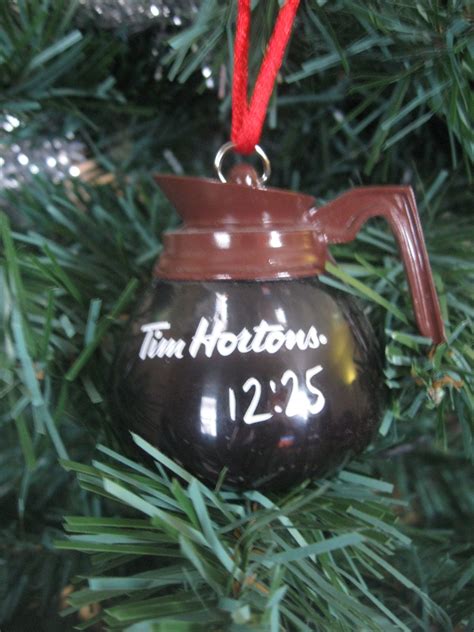 Tim Hortons Christmas Tree Ornament (2010) | Everything Tim Hortons ...