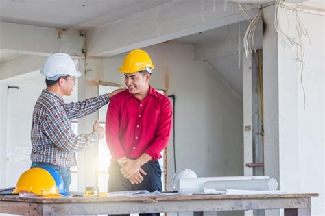 Premium Photo | Man working at construction site