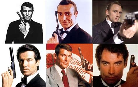 James Bond: 12(!) actors, and 26 movies in 56 years