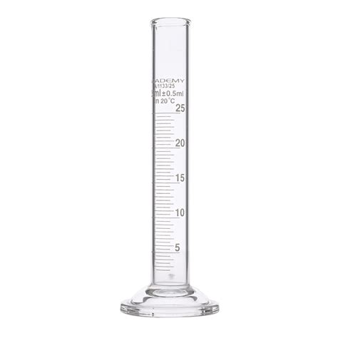 E8L32414 - Academy Glass Measuring Cylinder: 25ml - Pack of 10 | Findel ...