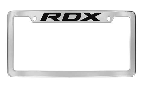 Acura RDX Officially Licensed Chrome License Plate Frame Holder