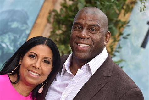 Magic Johnson and Wife Cookie Celebrate 25 Years of Marriage in Style ...