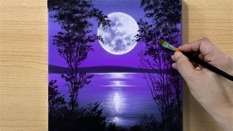 [View 28+] Moon Simple Easy Painting Ideas For Beginners