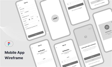 Mobile App Wireframe | Figma