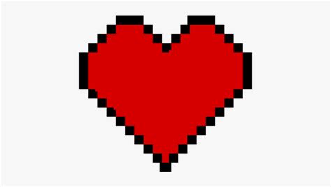 Big Heart In Minecraft, HD Png Download , Transparent Png Image - PNGitem