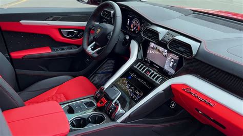 Lamborghini Urus Interior Red | Cabinets Matttroy