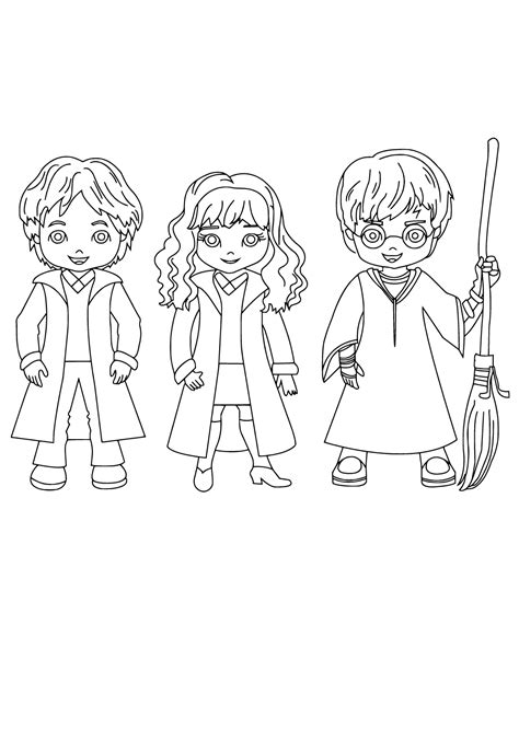 Pictures Of Harry Potter Characters To Colour - Infoupdate.org