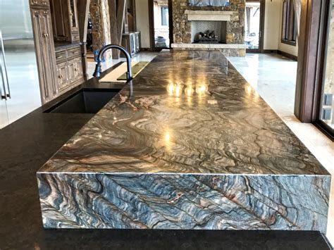 Waterfall edge countertop - kloterindustry