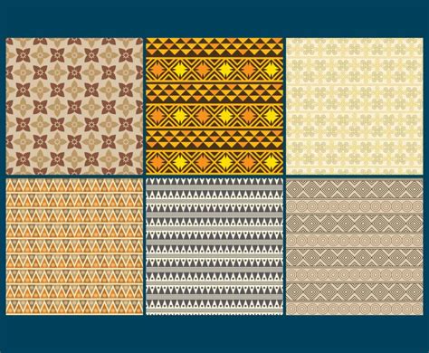 African Patterns Vector Art & Graphics | freevector.com