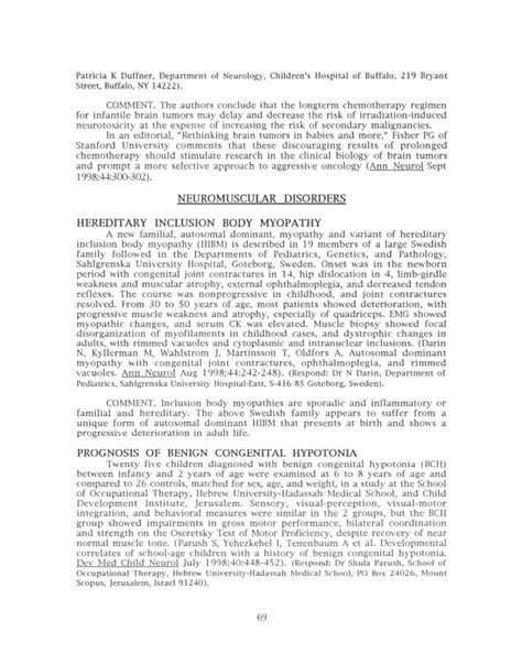 (PDF) Hereditary Inclusion Body Myopathy