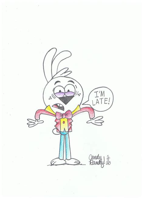 Warren as the White Rabbit by ToonRandy on DeviantArt