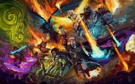 Amazing Critical Role fan art of Vox Machina | Dungeons and Dragons D&D ...