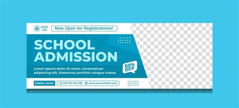 Back to school flat design banner template 9669406 Vector Art at Vecteezy