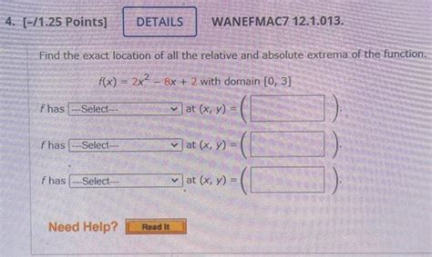 Solved Locate and classify all extrema in the graph. (By | Chegg.com