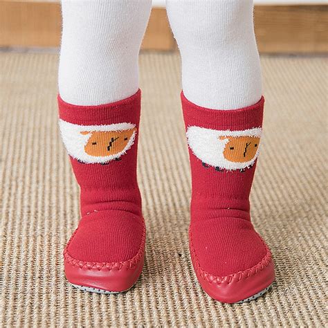 infant socks baby newborn sock warm winter terry home slippers bebe ...