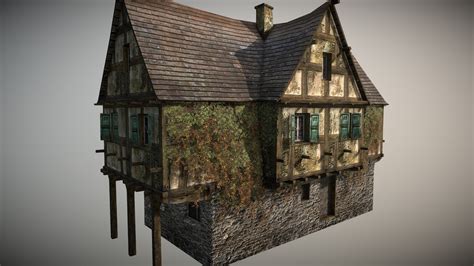 Medieval Village House 2 - Buy Royalty Free 3D model by Dexsoft Games ...