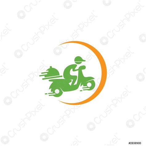 Food delivery logo - stock vector 2838900 | Crushpixel