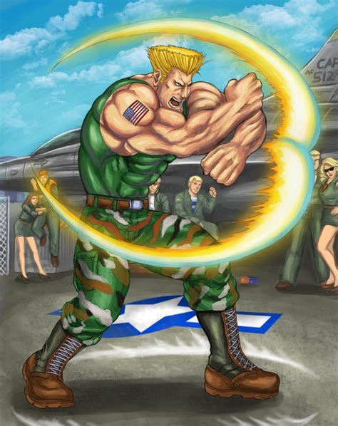 Guile - Sonic BOOM (Street Fighter II) by SoulStryder210 on DeviantArt