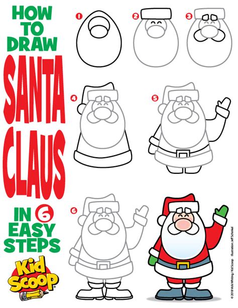 Santa Claus Drawing For Kids Pdf / 54,000+ vectors, stock photos & psd ...