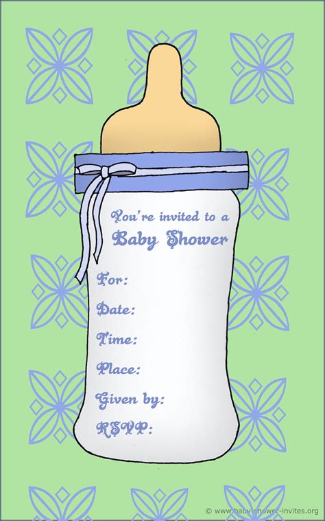 Free Baby Shower Invitation Templates | Dolanpedia