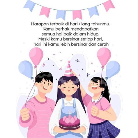 gambar ucapan selamat ulang tahun untuk anak perempuan | Hapoy birthday ...