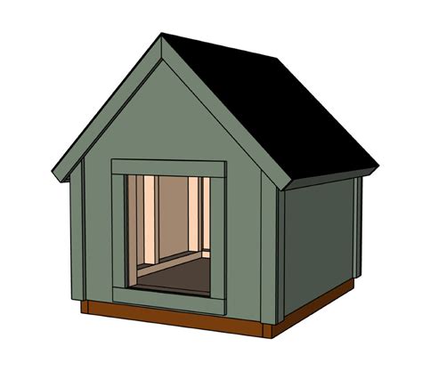 Extra Large Dog House Plans - Etsy