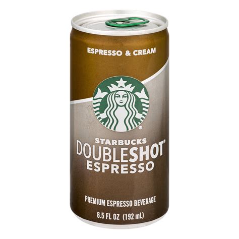 Starbucks Doubleshot Espresso & Cream, 6.5 FL OZ - Walmart.com ...