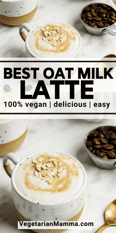 Oat Milk Latte - Vegetarian Mamma