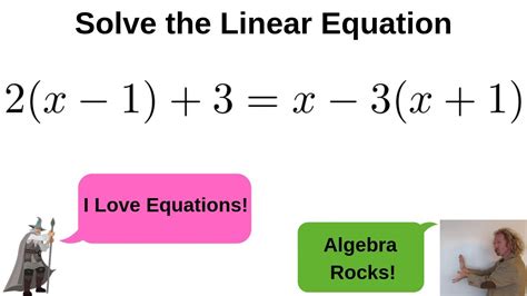 Solving a Linear Equation Example 9 - YouTube