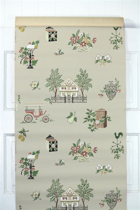 1950s Kitchen Vintage Wallpaper – Hannah's Treasures Vintage Wallpaper