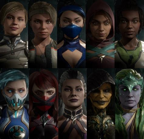 Mk11 Girl Characters