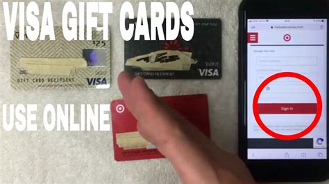 How To Use Visa Gift Cards Online 🔴 - YouTube