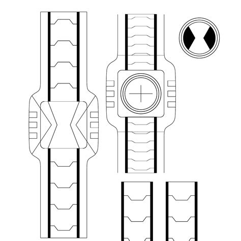 Ben 10 omniverse omnitrix template - punkhon