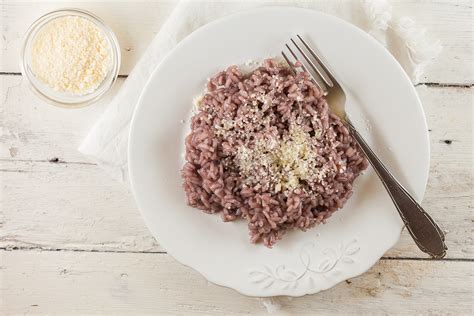 Red wine risotto | Ohmydish