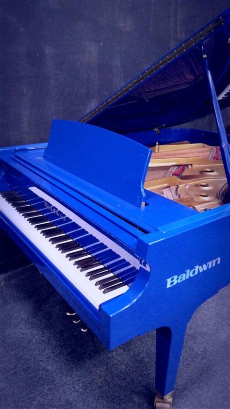 Piano in blue | Piano, Event rental, Blue