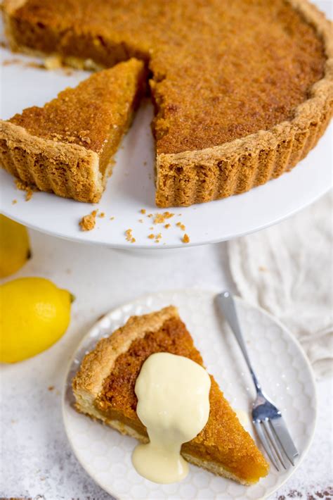 Retro Treacle Tart with Warming Custard - Wren Kitchens Blog