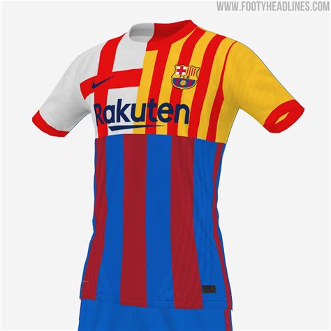 Better Fitting For Barça? 3 Alternative FC Barcelona 21-22 Kits With ...