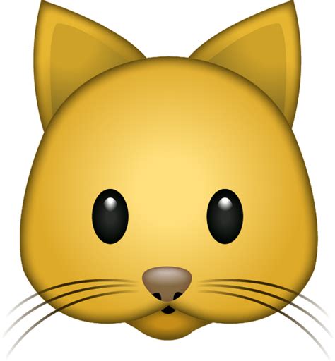 Download Cat Emoji Image in PNG | Emoji Island