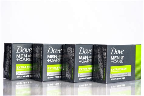 4x Dove Men+ Care Extra Fresh Soap Bars