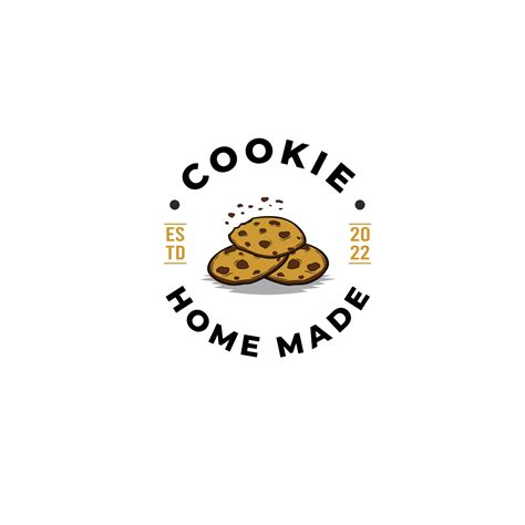 Cookies Logo Design Template. Biscuit Illustration 12597306 PNG