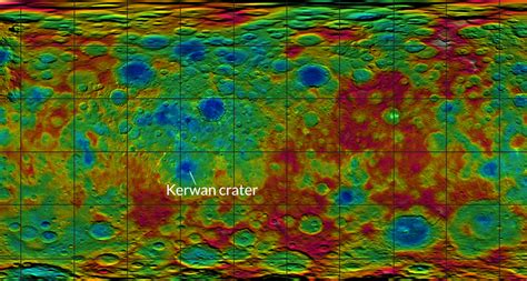 Map of Ceres’ surface shows surprises