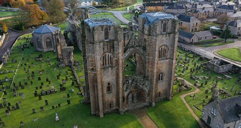 Elgin Cathedral, an example of medieval architecture in Scotland