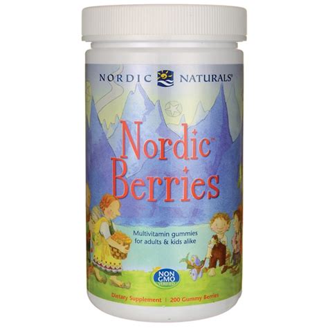 Nordic Naturals Nordic Berries Multivitamin 200 Gummies - Swanson®