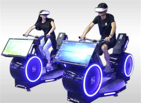 VR Bicycle Brings Virtual Cycling to Theme Parks - Fitness Gaming