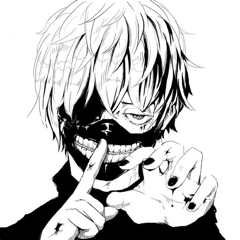 Ken Kaneki Drawing at GetDrawings | Free download