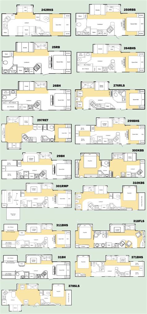 2005 Keystone Sprinter Floor Plan - floorplans.click