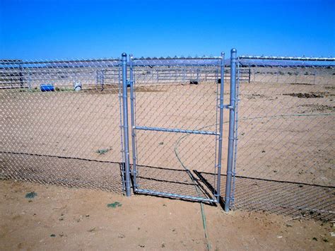 Commercial Chain Link Single Swing Gate – America's Fence Store