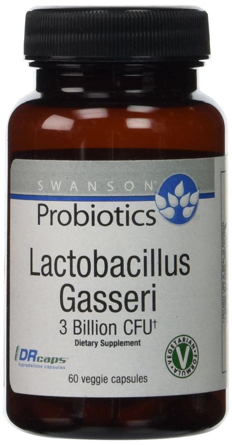 Swanson Lactobacillus Gasseri - Probiotic Supplement Supporting ...